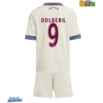 Ajax Kasper Dolberg #9 Tredjedraktsett Barn 2025-26 Kortermet (+ Korte bukser)